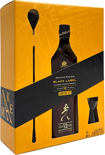 Johnnie Walker Black Label Cocktail Kit