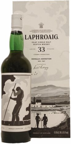 Laphroaig 33 Years Old Strong Characters Donald Johnston