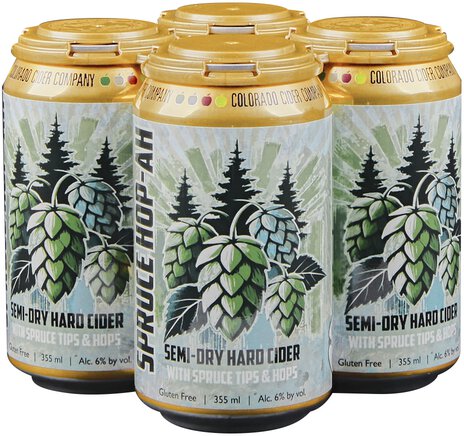 Colorado Cider Co Spruce Hop-ah Cider
