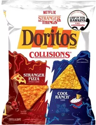 Doritos Collisions Stranger Pizza & Cool Ranch Chips