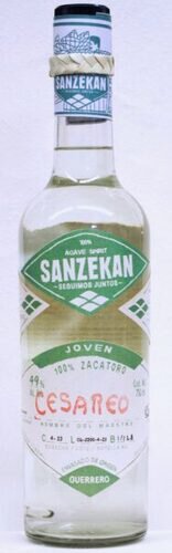 Destilado de Agave, Zacatoro 'Cesareo Garcia', Sanzekan
