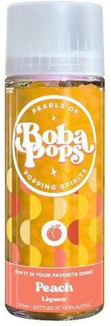 Boba Pops Peach Liqueur