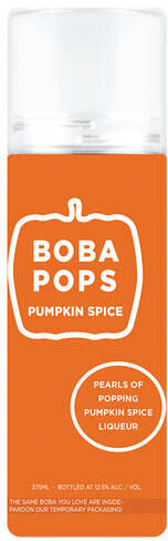 Boba Pops Pumpkin Spice Liqueur