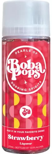 Boba Pops Strawberry Liqueur