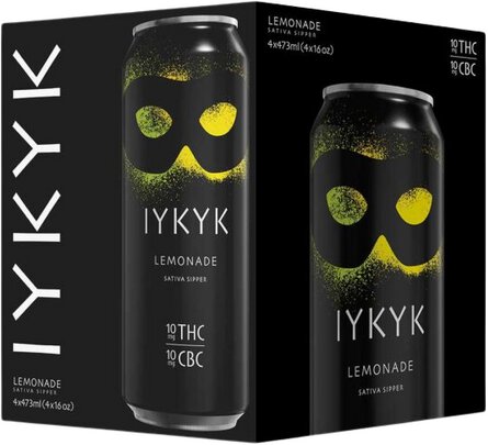 IYKYK Lemonade 10mg THC Sativa Sipper