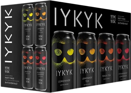 IYKYK Party Pack Variety 10mg THC Sativa Sipper