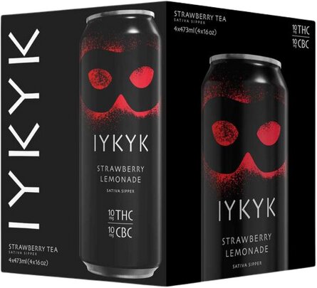 IYKYK Strawberry Lemonade 10mg THC Sativa Sipper