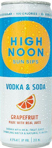 High Noon Grapefruit Vodka & Soda (Single)