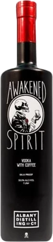 Albany Distilling Co Awakened Spirit Vodka With Coffee