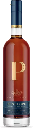 PENELOPE ESTATE COLL. 10 YEAR SINGLE BARREL 21% RYE 99 PROOF