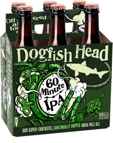 DOGFISH HEAD 60 MINUTE IPA