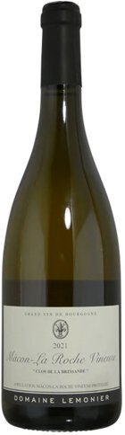 Domaine Lemonier Macon La Roche Vineuse Chardonnay