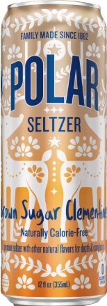 Polar Brown Sugar Clementine Seltzer Water