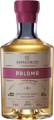 Barrelsmith Oak Barrel Paloma Cocktail