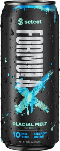 Select Formulax Glacial Melt 10MG THC Energy Drink