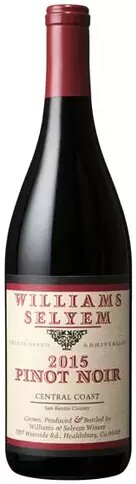 Williams Selyem Central Coast Pinot Noir
