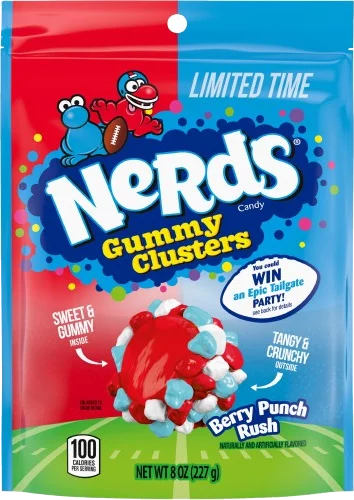 Nerds Gummy Clusters Berry punch rush