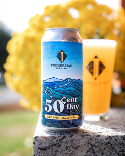 Tuckerman Brewing 50 Cent Day Hazy New England Ipa