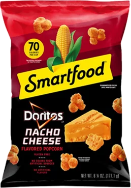 Smartfood Doritos Nacho Cheese Flavored