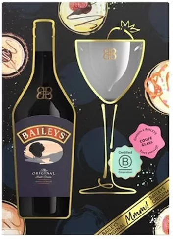 Baileys Original Irish Cream (gift set with coupe glass)