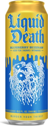Liquid Death Blueberry Buzzsaw