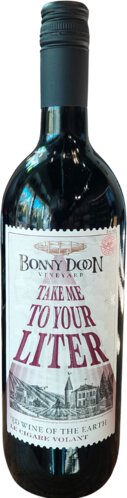 Bonny Doon Take Me To Your Liter Red Blend 1l Btl