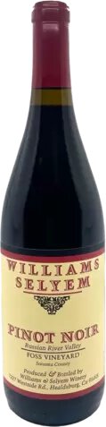 Williams Selyem Foss Pinot Noir