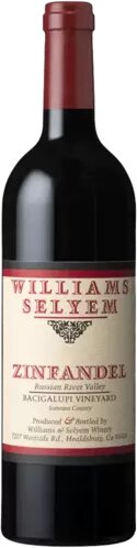 Willams Selyem Zinfandel Bacigalupi Vineyard