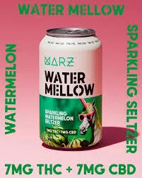 Marz Water Mellow Sparkling Seltzer 7MG THC 7MG CBD