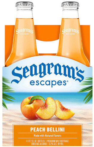 Seagram's Escapes Peach Bellini