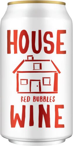 House Wine Sparkling Red Can