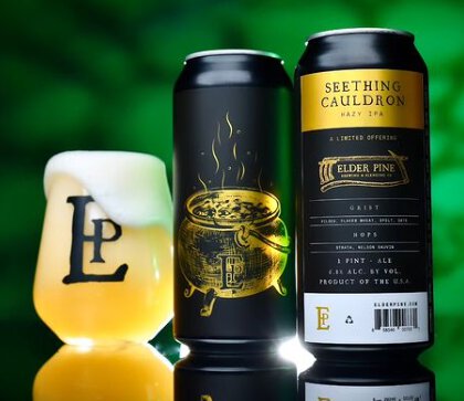 Elder Pine (MD) Seething Cauldron Hazy IPA 16oz 4pk Cans