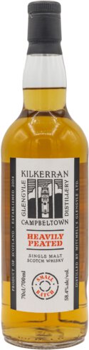 Kilkerran Heavily Peated Scotch Whiskey