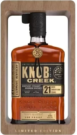 Knob Creek Small Batch Limited Edition 21 Year Old Straight Bourbon Whiskey