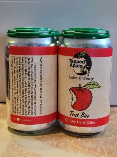 Tappped Apple First Bite Off Dry Hard Cider