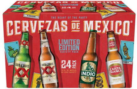 Cervezas De Mexico Variety Pack
