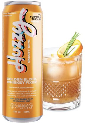 Huzzy Smart Sips Golden Elixir Whiskey Fixer