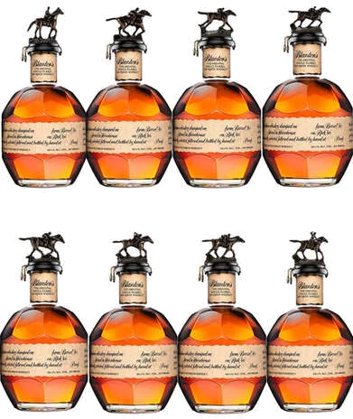 Blanton’s Original Single Barrel Full Complete Horse Collection 8 X 750ml Without Box