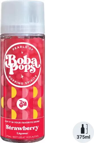 Boba Pops Strawberry Liqueur