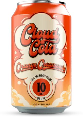 Cloudy Cola Orange Creamsicle 10mg Thc Single