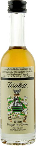 Willett Estate Small Batch Rye 3YR
