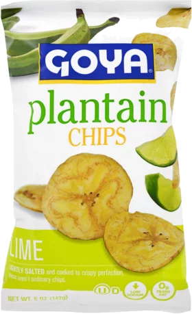 Goya Foods Lime Plantain Chips