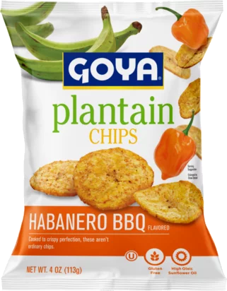 Goya Foods Habanero BBQ Plantain Chips