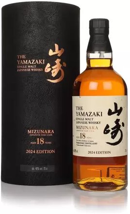 Yamazaki Mizunara Cask 18 YR 2024 Edition