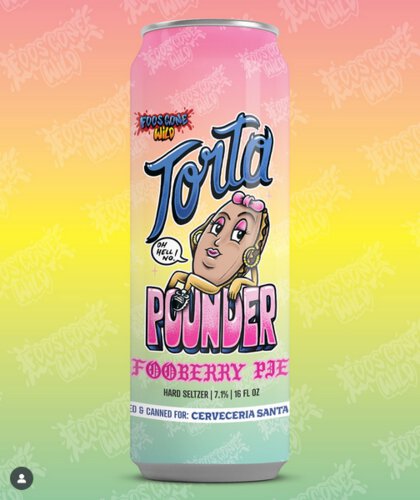 Foos Gone Wild x Cerveza Cito Torta Pounder Fooberry Pie Hard Seltzer