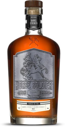 Horse Soldier Barrel Strength 122.8pf Bourbon 750 ml, Kentucky