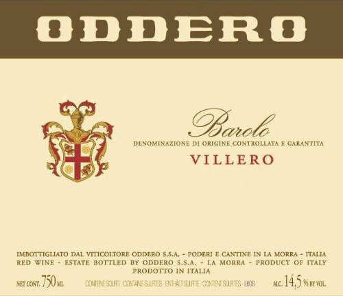 Oddero Barolo Villero 2021 (750ml)