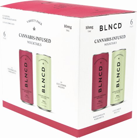 BLNCD Mocktails Variety 10mg THC Mocktails