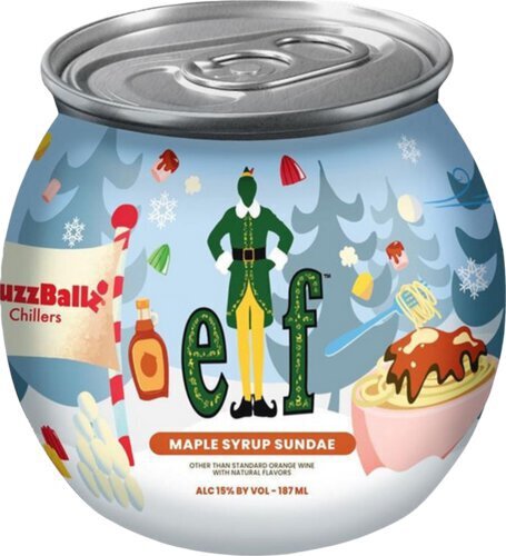 Buzzballz Elf Maple Syrup Sundae