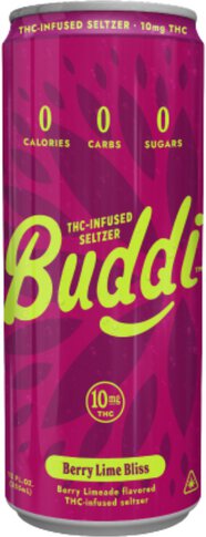 Buddi Berry Lime Bliss 10mg THC Seltzer